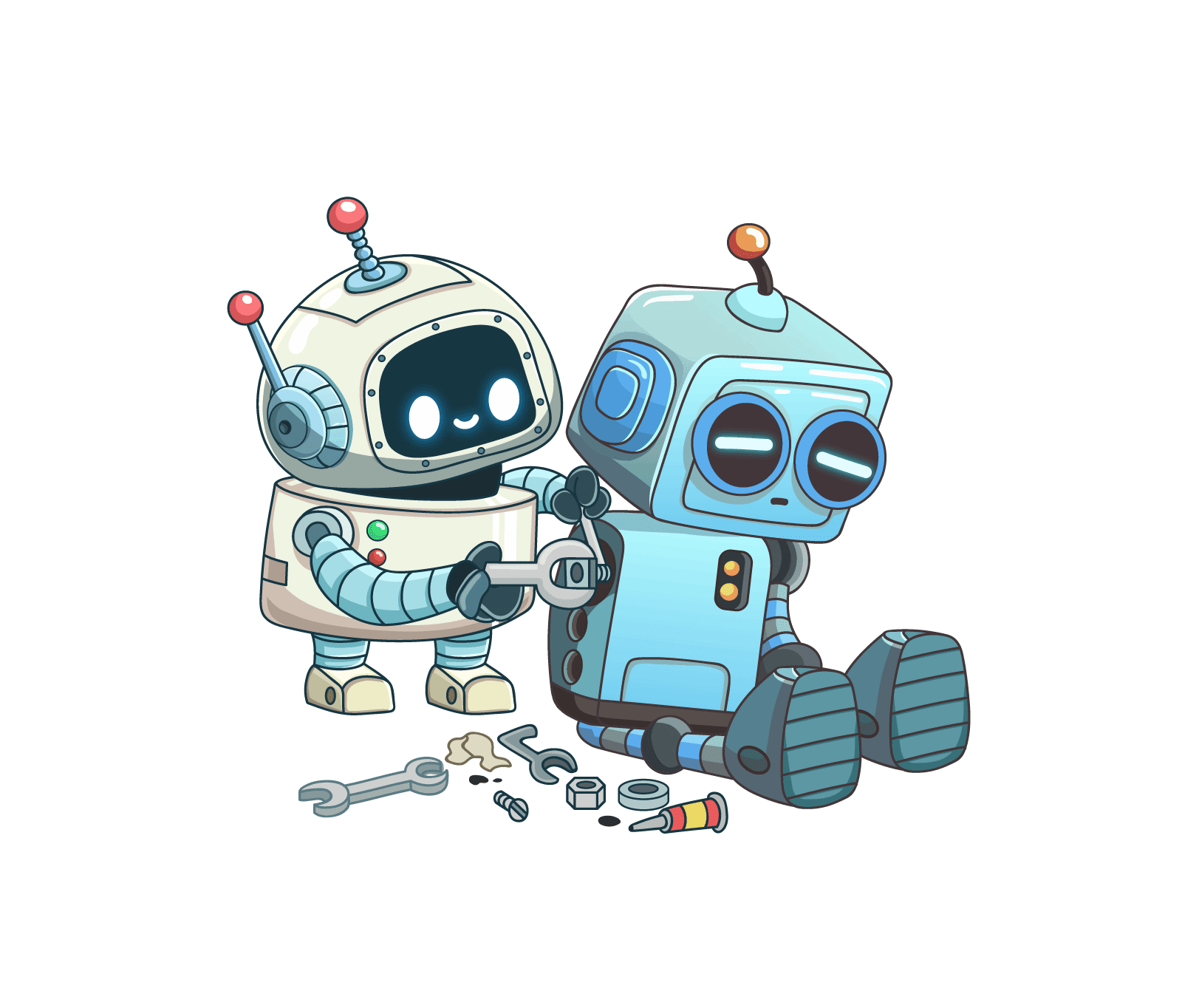 maintenance illustration incidite robots